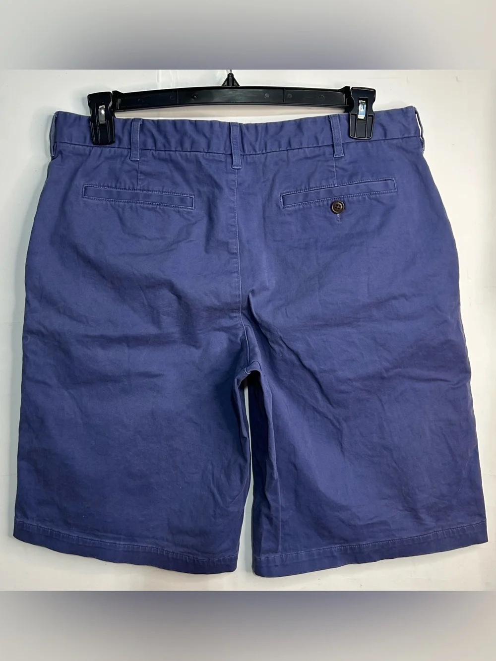 Lands' End Navy Washed Shorts Mens Size 35
